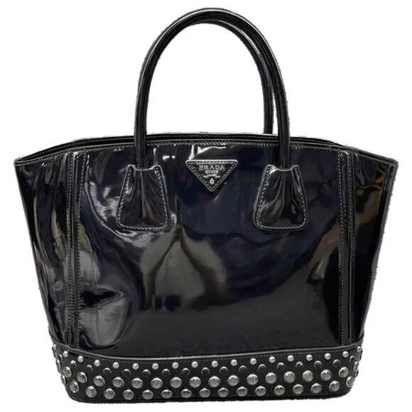 Prada Patent Leather Tote Bag - Picture 1 of 16